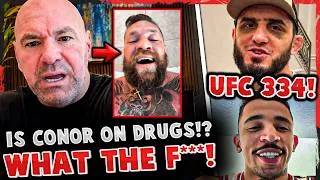 Thumbnail: Conor McGregor ACCUSED of being ON DRUGS in NEW FOOTAGE! Islam Makhachev vs Carlos Prates UFC 334?