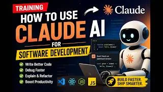 Thumbnail: How to Use Claude AI for Software Development | Complete Beginner to Advanced Tutorial (2026)