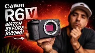 Thumbnail: Canon R6 V Review + Test Footage // 7k Open Gate, IBIS, Overheating???