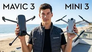 Thumbnail: DJI Mavic 3 vs Mini 3 — Can you spot the difference between a $2000 vs $300 Drone?