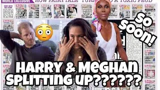 Thumbnail: MEGHAN AND HARRY ARE SPLITTING UP????????? 👀 SAYS WHO???