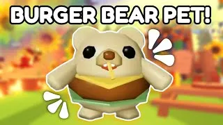 Thumbnail: How To Get a BURGER BEAR In Adopt Me! 🍔 Summer Camp Week 3