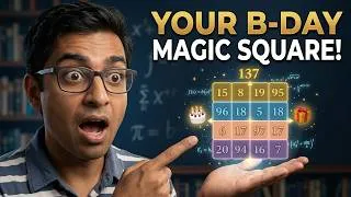 Thumbnail: Best Birthday gift for science Lovers | Magic Square From Your Birthday