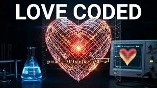 Thumbnail: Mathematics of Love | Beautiful Heart Animation | #manim #Math #love #art #shorts #youtubeshorts