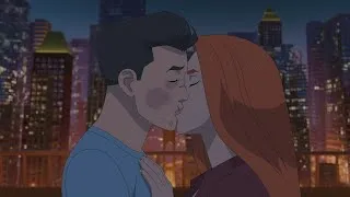 Thumbnail: Mark and Eve Kiss After He Asked Her Out Again Invincible Season 3 Episode 2 After Credit Scene