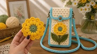 Thumbnail: Let's see what can be made from this crochet flower motif; you'll love the result! #crochet 