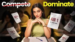 Thumbnail: CRUSH YOUR COMPETITION: Study Tips to Crack Any Exam