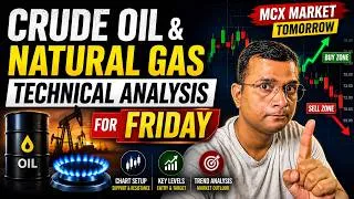 Thumbnail: Crude Oil & Natural Gas Technical Analysis For Tuesday | MCX Market Tomorrow