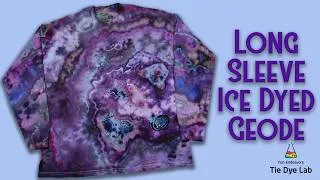 Thumbnail: Tie Dye Designs: Long Sleeve Ice Dyed Geode
