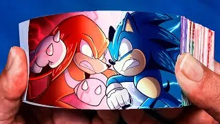 Thumbnail: Sonic VS Knuckles - Flipbook | Sonic X (2003)