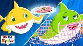 Thumbnail: Good Morning Baby Shark | FunForKidsTV - Nursery Rhymes & Baby Songs