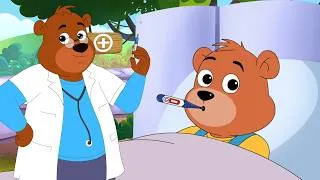 Thumbnail: Aaj Mangalwar Hai Bhalu Ko Bukhar Hai | Fun For Kids TV Hindi Rhymes