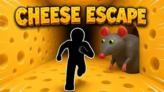 Thumbnail: CHEESE ESCAPE 🧀 Immersive Interactive Warm Up | Roblox Rat Chase | Viral Interactive Game | 4K