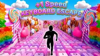 Thumbnail: POV OBBY RUN 🔥 Keyboard Escape | Immersive Interactive Warm Up丨Easy Daily Routine