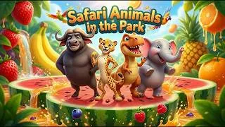 Thumbnail: ABC Colorful Safari Animals in Halloween Party