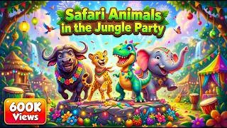 Thumbnail: 🌈 ABC Dino Safari Adventure Song 🦖 | Learn Animals in Prehistoric World 🎵 | Jungle Safari animals