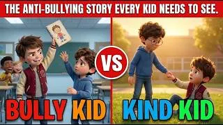Thumbnail: Kind Kid vs Bully Kid: An Anti-Bullying Story for Kids | Fun Kids World