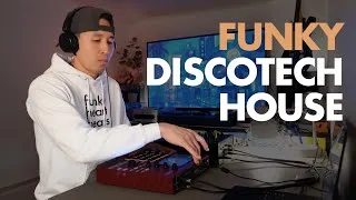 Thumbnail: Funky Disco Tech House Mix | DJ Set | Funky Bass & Guitar Sample Live Composition