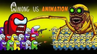 Thumbnail: 어몽어스 Among Us Vs MINION.EXE SPIDER | AMONG US FUNNY ANIMATION