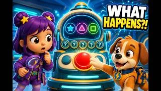 Thumbnail: Don't Press the Red Button! 🔴 Can You Guess What Happens Next?