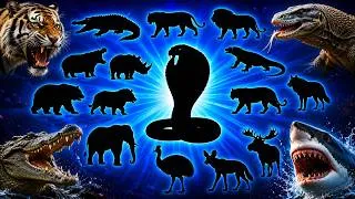 Thumbnail: Guess the Shadow of Dangerous Animals Quiz! 🐍 Can You Get 30/30? | Educational Game