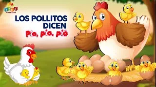 Thumbnail: Los Pollitos Dicen Pio Pio I Rima Infantil Para Niños Pequeños I CANCIONES INFANTILES PARA NIÑOS