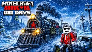 Thumbnail: I Survived 100 Days on Armored Train in Nuclear Winter in Minecraft!