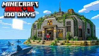 Thumbnail: I Survived 100 Days on Deadliest Ocean Bunker in Minecraft!