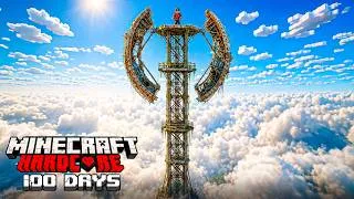 Thumbnail: I Survived 100 Days on ABANDONED ANTENNA in Minecraft!