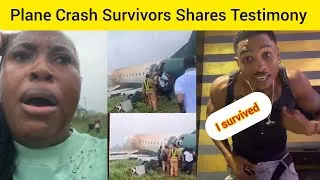 Thumbnail: Plane Crash Of Enugu Airline Survivor Narrates How The Incident Happened As They Thank God For Life 
