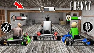 Thumbnail: Playing as Granny, Grandpa, Baldi go Karting in house - Gameplay Animation (p.27)