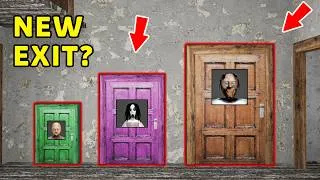 Thumbnail: Playing as Granny and Slendrina vs 3 New Doors vs Secret Rooms - Gameplay Animation (p.21)