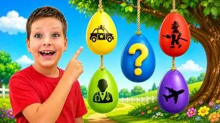 Thumbnail: Surprise Eggs 🥚 Knock Knock! Who’s in the House? for Kids with Max