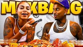 Thumbnail: FunnyMike & Gioo SEAFOOD MUKBANG! 🦀😂