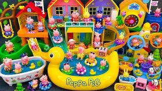 Thumbnail: 1 Hour Satisfying Unboxing Peppa Pig's House & Swimming Pool Toy Set ASMR 🐷 Review Peppa Pig Toys