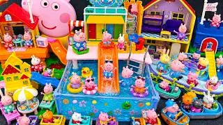 Thumbnail: Satisfying with Unboxing PEPPA PIG's Water Park Swimming Pool Toy Set ASMR 🐷 Review Peppa Pig Toys