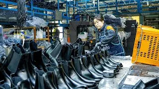 Thumbnail: Shoe factory with a 50-year history. Handmade Chelsea Boots mass production process.