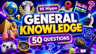 Thumbnail: 50 General Knowledge Questions | Fun Trivia Quiz for Everyone