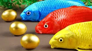 Thumbnail: Satisfying Video Stop Motion ASMR - Fish Police Wanted Criminals Escaped Primordial Experiment