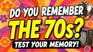 Thumbnail: Can YOU Remember the 1970's? | 60 General Knowledge Trivia Quiz Questions