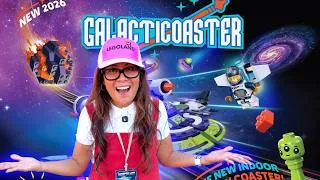 Thumbnail: Soso Explores the NEW LEGO Galaxy! 🚀 First Ride on the Galacticoaster | LEGOLAND Adventure