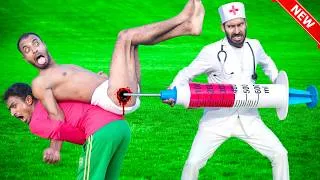 Thumbnail: Must Watch Top New Very Special Comedy Video 2026Amazing Injection Wala Doctor Comedy Video Ep-246