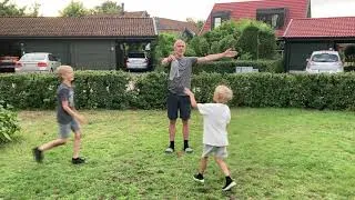 Thumbnail: Garden Game for all ages, Grab the Hat (or napkin, or glove...) Fun and easy outdoor game.