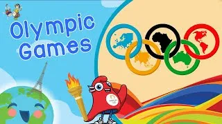 Thumbnail: 2024 Olympic Games for Kids  (Learning Video for Kids) The Olympics for Kids - Paris 2024