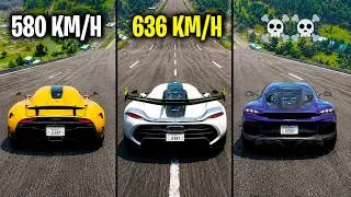 Thumbnail: These 7 Koenigseggs BROKE the Speed Limit!