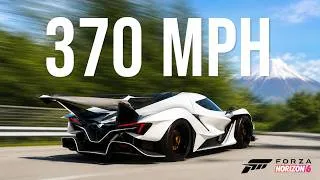 Thumbnail: NEW TOP 10 Fastest cars in Forza Horizon 6 | 370 MPH!