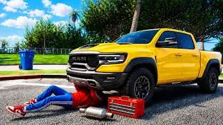 Thumbnail: STEALING PEOPLES CATALYTIC CONVERTERS IN GTA 5 RP!