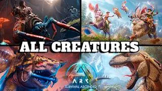 Thumbnail: ALL NEW OFFICIAL CREATURES TRAILERS !!!  2023 - 2026 | ARK Survival Ascended