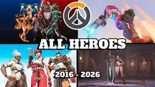 Thumbnail: Overwatch: All HEROES Trailers Compilation (2016 - 2026) + SIERRA
