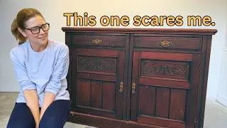 Thumbnail: This Creepy Antique Scares Me… So I'm Painting It 😳 (Wait till you see THE COLOR...)